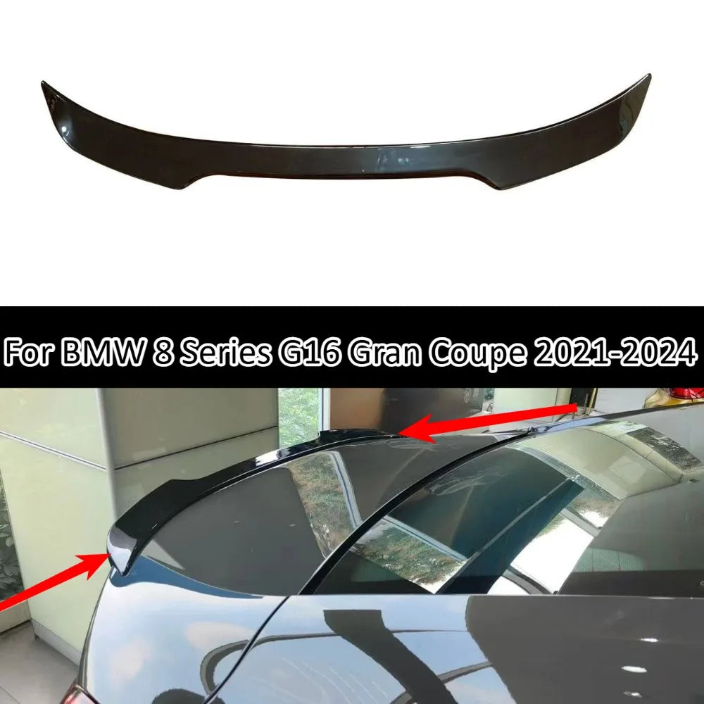 Becquet BMW Série 8 G16 Gran Coupé Racing 2021-2024 - vue de face - Becquet Voiture