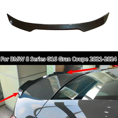 Becquet BMW Série 8 G16 Gran Coupé Racing 2021-2024 - vue de face - Becquet Voiture