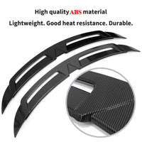 Spoiler BYD Atto 4 Seal EV 2022-2023 Carbon - Dreiviertelansicht - Becquet Voiture