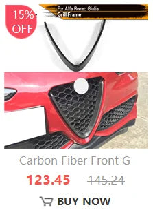 Becquet Carbone Alfa Romeo Giulia Berline 2015-2021 - vue arrière 2 - Becquet Voiture