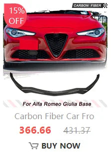 Becquet Carbone Alfa Romeo Giulia Berline 2015-2021 - vue arrière 3 - Becquet Voiture