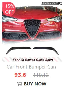 Becquet Carbone Alfa Romeo Giulia Berline 2015-2021 - vue de profil 3 - Becquet Voiture