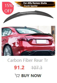 Becquet Carbone Alfa Romeo Giulia Berline 2015-2021 - vue de trois-quarts 3 - Becquet Voiture