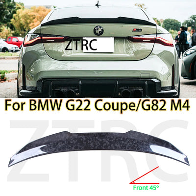 Becquet Carbone BMW G22 Coupé G82 M4 PSM Style - en situation - Becquet Voiture