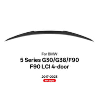 Becquet Carbone BMW Série 5 G30 G38 F90 2017-2023 - en situation - Becquet Voiture