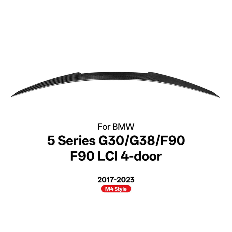 Becquet Carbone BMW Série 5 G30 G38 F90 2017-2023 - en situation - Becquet Voiture