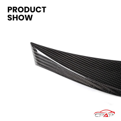 Becquet Carbone BMW Série 5 G30 G38 F90 2017-2023 - installé sur véhicule - Becquet Voiture