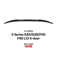 Becquet Carbone BMW Série 5 G30 G38 F90 2017-2023 - vue de face 2 - Becquet Voiture