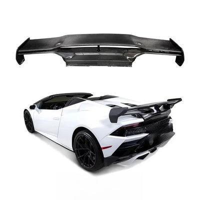 Becquet Carbone Lamborghini Huracan LP610 V Style - vue arrière 2 - Becquet Voiture