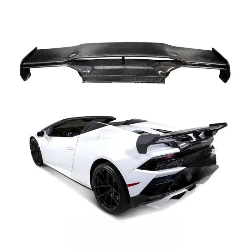 Becquet Carbone Lamborghini Huracan LP610 V Style - vue de face - Becquet Voiture