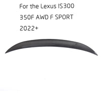 Carbon-Lippe Lexus IS300 IS350 IS500 2022-2025 - am Fahrzeug montiert - Becquet Voiture