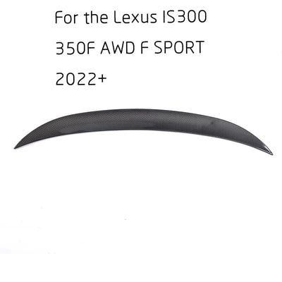 Becquet Carbone Lexus IS300 IS350 IS500 2022-2025 - installé sur véhicule - Becquet Voiture