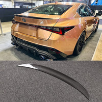 Carbon-Lippe Lexus IS300 IS350 IS500 2022-2025 - Vorderansicht - Becquet Voiture