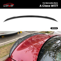 Carbon-Lippe Mercedes A-Klasse W177 OEM 2018+ - Montagedetail - Becquet Voiture