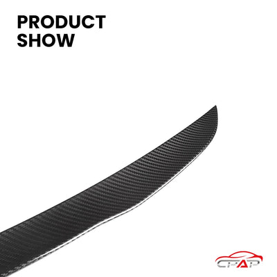 Becquet Carbone Mercedes Classe A W177 OEM 2018+ - installé sur véhicule - Becquet Voiture