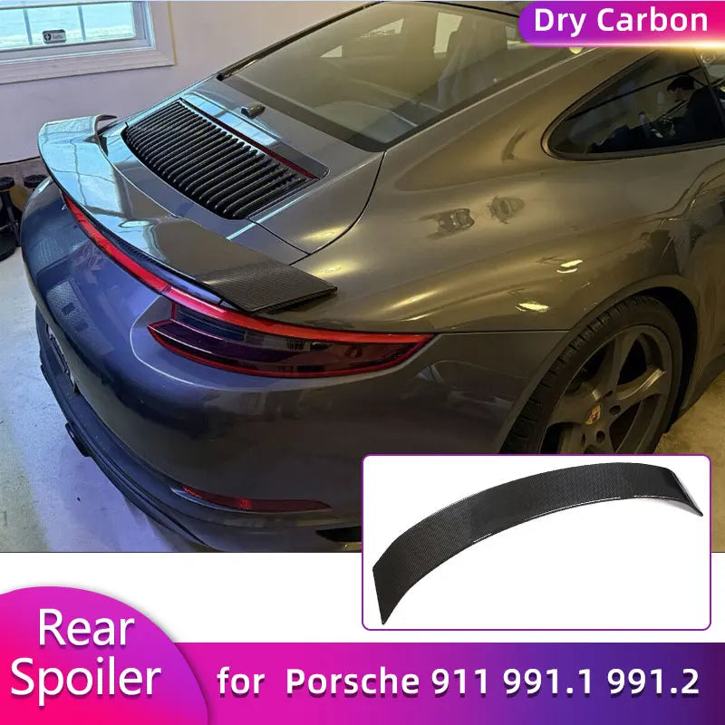 Becquet Carbone Porsche 911 991.1 991.2 Carrera 4 GTS - vue de face - Becquet Voiture