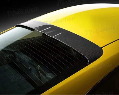 Becquet Carbone Porsche 911 992 Carrera 2019-2023 - détail du montage - Becquet Voiture