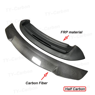 Becquet Carbone Porsche 911 992 Carrera SD 2019-2024 - vue de dessus 2 - Becquet Voiture