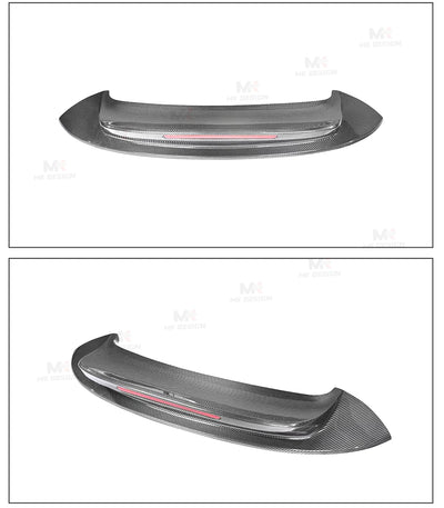 Becquet Carbone Porsche 911 992 SC Style 2019-2023 - vue de dessus - Becquet Voiture