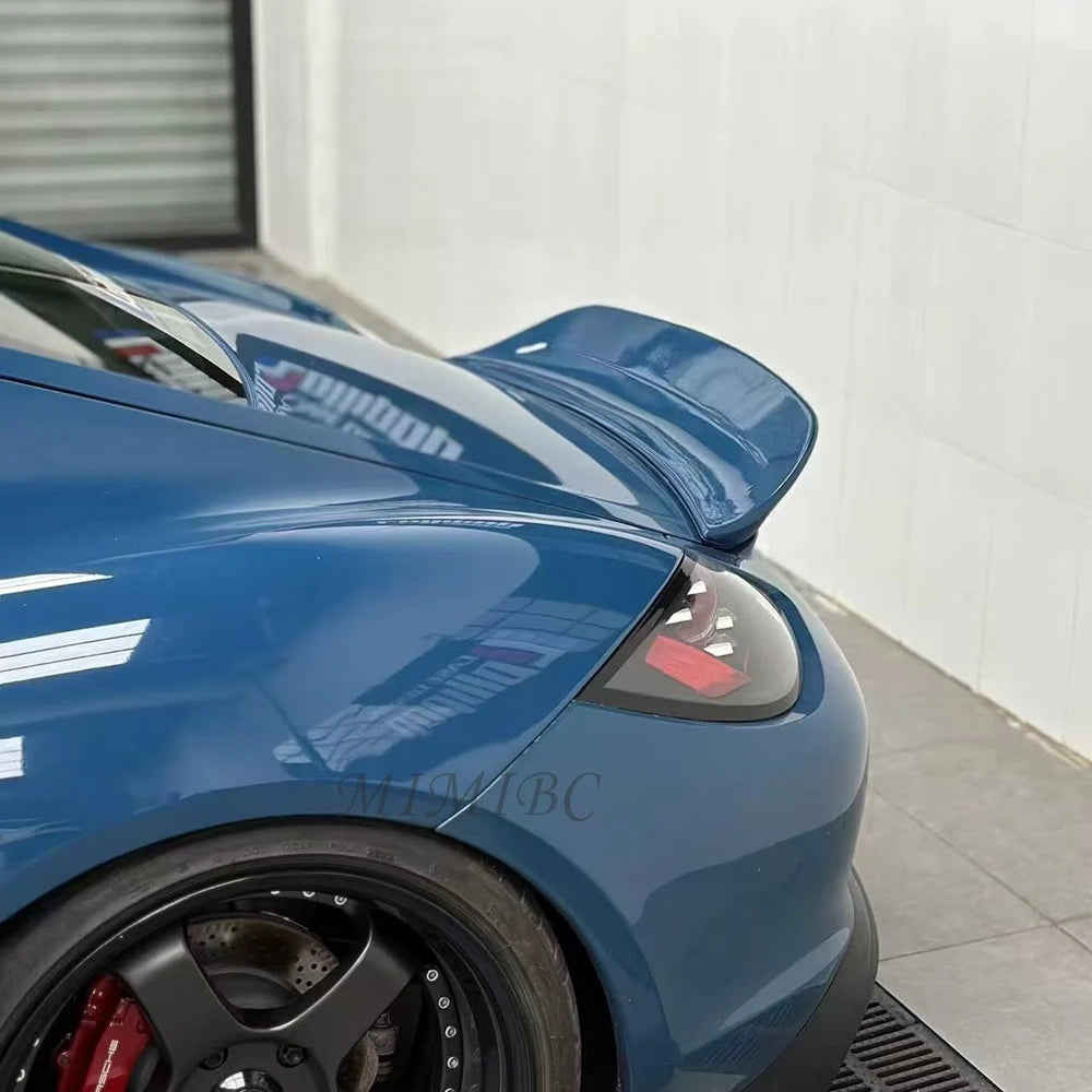 Becquet Carbone Porsche 987 Cayman Coupé 2005-2012 FRP - vue de face - Becquet Voiture
