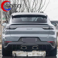 Becquet Carbone Porsche Cayenne Coupé 2019-2023 - vue de trois-quarts - Becquet Voiture