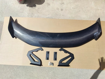Becquet Carbone Porsche Cayman 718 987 997 981 Boxster GT4 - installé sur véhicule - Becquet Voiture