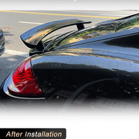 Becquet Carbone Porsche Cayman 987 Coupé 2005-2012 - vue arrière - Becquet Voiture