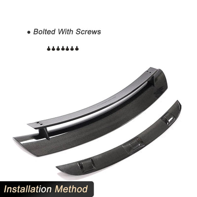 Becquet Carbone Porsche Cayman 987 Coupé 2005-2012 - vue de trois-quarts - Becquet Voiture