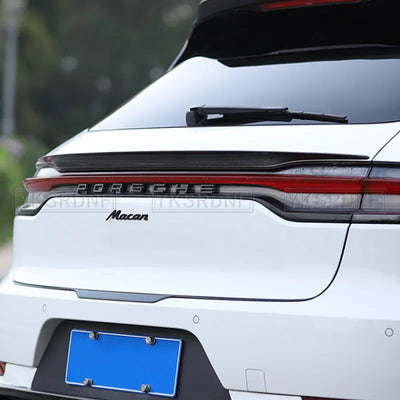 Becquet Carbone Porsche Macan GTS Turbo 2018-2020 - vue arrière - Becquet Voiture