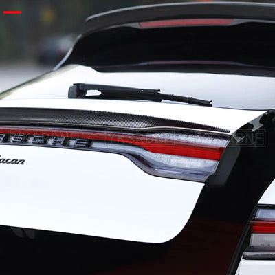 Becquet Carbone Porsche Macan GTS Turbo 2018-2020 - vue de trois-quarts - Becquet Voiture
