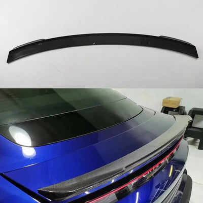 Becquet Carbone Porsche Taycan 2019-2023 Body Kit - vue arrière - Becquet Voiture