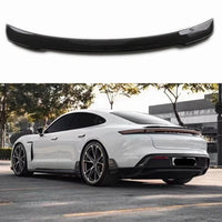 Becquet Carbone Porsche Taycan 2019-2023 Body Kit - vue de face - Becquet Voiture
