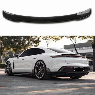 Becquet Carbone Porsche Taycan 2019-2023 Body Kit - vue de face - Becquet Voiture