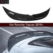 Becquet Carbone Porsche Taycan Tail Fins 2019-2024
