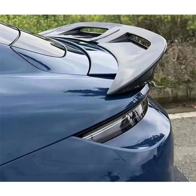 Becquet Carbone Porsche Taycan Tail Fins 2019-2024 - vue de profil - Becquet Voiture