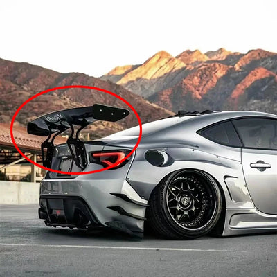 Becquet Carbone Toyota GT86 Subaru BRZ FRP Premium - vue de face - Becquet Voiture