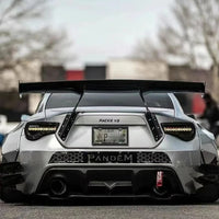 Becquet Carbone Toyota GT86 Subaru BRZ FRP Premium - vue de profil - Becquet Voiture