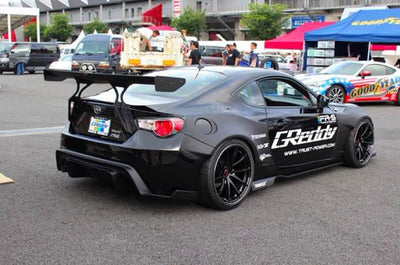 Becquet Carbone Toyota GT86 Subaru BRZ G Style - vue arrière 2 - Becquet Voiture