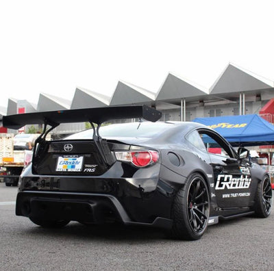 Becquet Carbone Toyota GT86 Subaru BRZ G Style - vue de dessus - Becquet Voiture