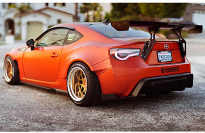 Becquet Carbone Toyota GT86 Subaru BRZ G Style - vue de profil 2 - Becquet Voiture