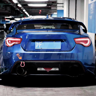 Becquet Carbone Toyota GT86 Subaru BRZ Scion FR-S - installé sur véhicule 3 - Becquet Voiture