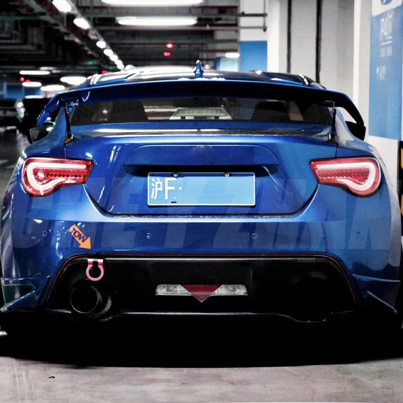 Becquet Carbone Toyota GT86 Subaru BRZ Scion FR-S - installé sur véhicule 3 - Becquet Voiture