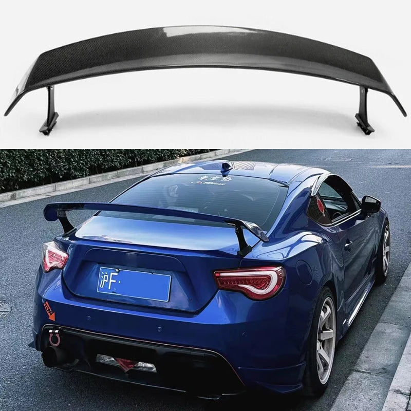 Becquet Carbone Toyota GT86 Subaru BRZ Scion FR-S - vue de face - Becquet Voiture