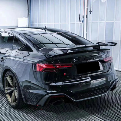 Becquet Coffre Audi A3 A4 A5 A6 RS S Carbone Forgé - installé sur véhicule 4 - Becquet Voiture