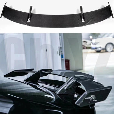 Becquet Coffre Audi A3 A4 A5 A6 RS S Carbone Forgé - installé sur véhicule - Becquet Voiture