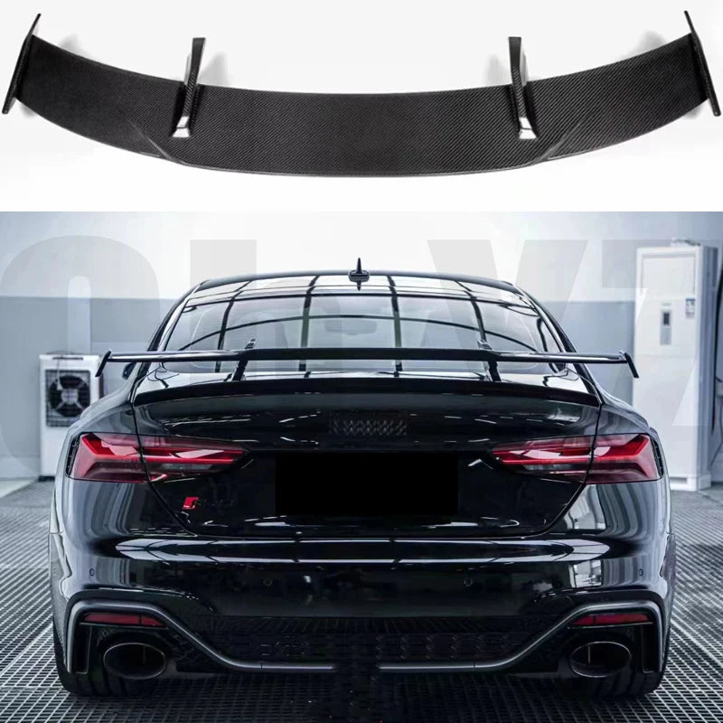 Becquet Coffre Audi A3 A4 A5 A6 RS S Carbone Forgé - packshot studio - Becquet Voiture