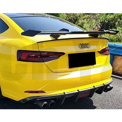 Becquet Coffre Audi A3 A4 A5 A6 RS S Carbone Forgé - vue de dessus 3 - Becquet Voiture