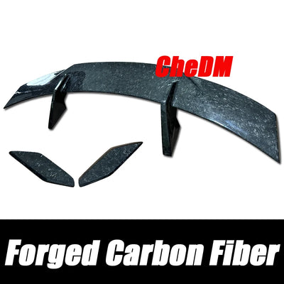 Becquet Coffre Audi A3 A4 A5 A6 RS S Carbone Forgé - vue de dessus 4 - Becquet Voiture