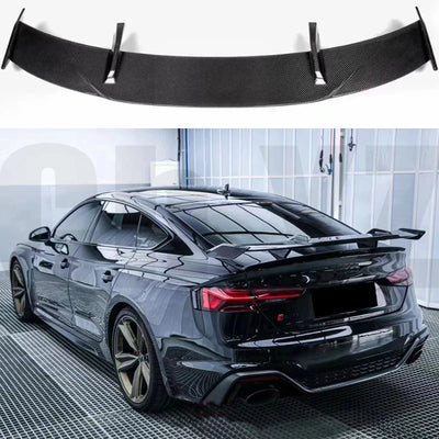 Becquet Coffre Audi A3 A4 A5 A6 RS S Carbone Forgé - vue de profil - Becquet Voiture