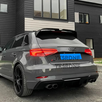Becquet Coffre Audi A3 S3 8V Hatchback Oettinger - installé sur véhicule - Becquet Voiture